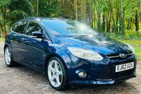 USED 2012 62 FORD FOCUS 1.6 TITANIUM X TDCI 5d 113 BHP TOP SPEC! NAV- HEATED SEATS-KEYLESS-UPGRADE WHEELS! 20 POUND ROAD TAX!