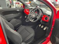 USED 2018 68 ABARTH 500 1.4 595C 3d 144 BHP AN OUTSTANDING ABARTH 595C IN ABARTH RED, LOW MILEAGE ONLY 20.540, ABARTH TRIM, AIR CON, ABARTH OVERMATS,