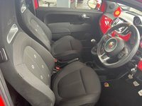 USED 2018 68 ABARTH 500 1.4 595C 3d 144 BHP AN OUTSTANDING ABARTH 595C IN ABARTH RED, LOW MILEAGE ONLY 20.540, ABARTH TRIM, AIR CON, ABARTH OVERMATS,