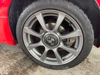 USED 2018 68 ABARTH 500 1.4 595C 3d 144 BHP AN OUTSTANDING ABARTH 595C IN ABARTH RED, LOW MILEAGE ONLY 20.540, ABARTH TRIM, AIR CON, ABARTH OVERMATS,