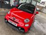 USED 2018 68 ABARTH 500 1.4 595C 3d 144 BHP AN OUTSTANDING ABARTH 595C IN ABARTH RED, LOW MILEAGE ONLY 20.540, ABARTH TRIM, AIR CON, ABARTH OVERMATS,