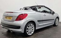 USED 2007 07 PEUGEOT 207 1.6 GT COUPE CABRIOLET 2d 118 BHP Very Rare Automatic,  Full Black Leather, 17" Hockenheim wheels