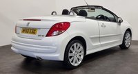 USED 2010 60 PEUGEOT 207 1.6 CC GT 2d 120 BHP Low mileage 29460 miles , Bianca White,