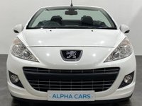 USED 2010 60 PEUGEOT 207 1.6 CC GT 2d 120 BHP Low mileage 29460 miles , Bianca White,