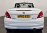 USED 2010 60 PEUGEOT 207 1.6 CC GT 2d 120 BHP Low mileage 29460 miles , Bianca White,