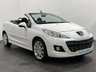 USED 2010 60 PEUGEOT 207 1.6 CC GT 2d 120 BHP Low mileage 29460 miles , Bianca White,