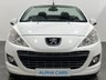USED 2010 60 PEUGEOT 207 1.6 CC GT 2d 120 BHP Low mileage 29460 miles , Bianca White,