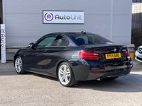 USED 2014 14 BMW 2 SERIES 2.0 220D M SPORT 2d 181 BHP SAT NAV | LEATHER SEATS | AUTOMATIC HEADLIGHTS | PARKING SESNORS | UPGRADED BLUETOOTH