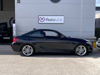 USED 2014 14 BMW 2 SERIES 2.0 220D M SPORT 2d 181 BHP SAT NAV | LEATHER SEATS | AUTOMATIC HEADLIGHTS | PARKING SESNORS | UPGRADED BLUETOOTH