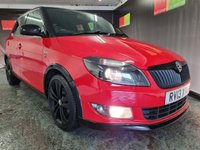 USED 2013 13 SKODA FABIA 1.2 MONTE CARLO TECH TSI 5d 105 BHP 