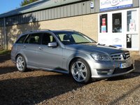 USED 2012 12 MERCEDES-BENZ C-CLASS 2.1 C220 CDI BLUEEFFICIENCY SPORT 5d 168 BHP www.suffolkcarcentre.co.uk - Located at Reydon