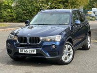 USED 2015 65 BMW X3 2.0 XDRIVE20D SE 5d 188 BHP 
