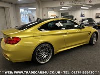 USED 2016 66 BMW M4 COMPETITION PACK COUPE DCT AUTO BITURBO  UK DELIVERY FLAT FEE &pound;100*OVER 100 IMAGES ON OUR WEBSITE*BESPOKE FINANCE ARRANGED*PART EXCHANGE WELCOME*ALL VEHICLES HPI CLEAR
