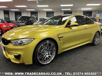 USED 2016 66 BMW M4 COMPETITION PACK COUPE DCT AUTO BITURBO  UK DELIVERY FLAT FEE &pound;100*OVER 100 IMAGES ON OUR WEBSITE*BESPOKE FINANCE ARRANGED*PART EXCHANGE WELCOME*ALL VEHICLES HPI CLEAR