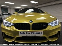 USED 2016 66 BMW M4 COMPETITION PACK COUPE DCT AUTO BITURBO  UK DELIVERY FLAT FEE &pound;100*OVER 100 IMAGES ON OUR WEBSITE*BESPOKE FINANCE ARRANGED*PART EXCHANGE WELCOME*ALL VEHICLES HPI CLEAR
