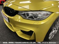USED 2016 66 BMW M4 COMPETITION PACK COUPE DCT AUTO BITURBO  UK DELIVERY FLAT FEE &pound;100*OVER 100 IMAGES ON OUR WEBSITE*BESPOKE FINANCE ARRANGED*PART EXCHANGE WELCOME*ALL VEHICLES HPI CLEAR