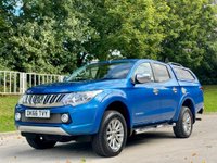USED 2016 66 MITSUBISHI L200 2.4 DI-D 4WD BARBARIAN DCB 178 BHP MOST HISTORY + SAT NAV + R ,CAMERA