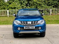 USED 2016 66 MITSUBISHI L200 2.4 DI-D 4WD BARBARIAN DCB 178 BHP MOST HISTORY + SAT NAV + R ,CAMERA