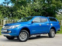 USED 2016 66 MITSUBISHI L200 2.4 DI-D 4WD BARBARIAN DCB 178 BHP MOST HISTORY + SAT NAV + R ,CAMERA