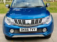 USED 2016 66 MITSUBISHI L200 2.4 DI-D 4WD BARBARIAN DCB 178 BHP MOST HISTORY + SAT NAV + R ,CAMERA
