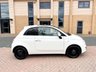 USED 2013 63 FIAT 500 1.2 LOUNGE 3d 69 BHP BLACK WHEELS+PRIVACY WINDOWS+CLEAN!