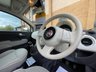USED 2013 63 FIAT 500 1.2 LOUNGE 3d 69 BHP BLACK WHEELS+PRIVACY WINDOWS+CLEAN!