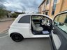 USED 2013 63 FIAT 500 1.2 LOUNGE 3d 69 BHP BLACK WHEELS+PRIVACY WINDOWS+CLEAN!