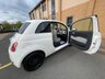 USED 2013 63 FIAT 500 1.2 LOUNGE 3d 69 BHP BLACK WHEELS+PRIVACY WINDOWS+CLEAN!