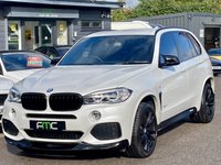 USED 2015 65 BMW X5 3.0d XDRIVE 30D M SPORT **7 Seats - Pearl White - Low Miles** 