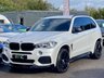USED 2015 65 BMW X5 3.0d XDRIVE 30D M SPORT **7 Seats - Pearl White - Low Miles** 