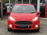 USED 2014 14 FORD FIESTA 1.0 ZETEC 5d 99 BHP Finished in RACE RED with contrasting GREY Cloth interior trim. This Fiesta is a small family 5 door car that you can really enjoy driving. Economical and cheap to run, stylish to look at and some great features. Specification includes, Zero road tax, B/Tooth, Alloys, Air Con, Heated front Screen and much more, makes this a must for the first time driver or small family. Just serviced with 12 months MOT.