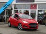 USED 2014 14 FORD FIESTA 1.0 ZETEC 5d 99 BHP Finished in RACE RED with contrasting GREY Cloth interior trim. This Fiesta is a small family 5 door car that you can really enjoy driving. Economical and cheap to run, stylish to look at and some great features. Specification includes, Zero road tax, B/Tooth, Alloys, Air Con, Heated front Screen and much more, makes this a must for the first time driver or small family. Just serviced with 12 months MOT.