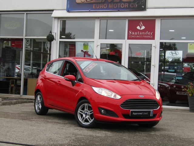 2014 14 Ford Fiesta 1.0 ZETEC 5d 99 BHP