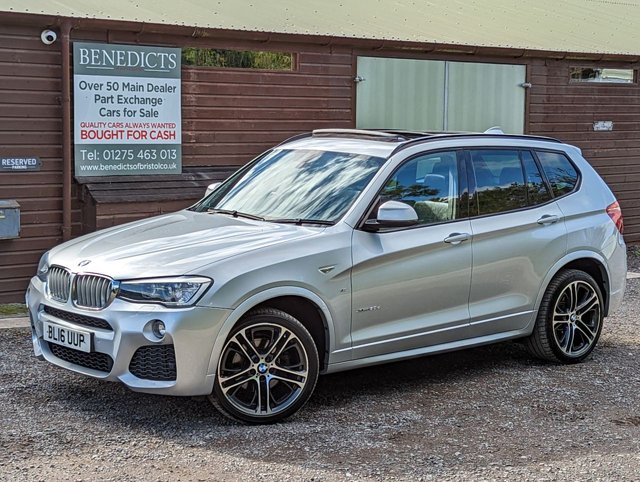 2016 16 BMW X3 3.0 XDRIVE30D M SPORT 5d 255 BHP