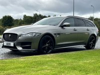 USED 2019 19 JAGUAR XF 2.0 D R-SPORT 5d 177 BHP Black Pack Black 19" Alloys