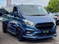 USED 2021 71 FORD TRANSIT CUSTOM 2.0 320 LIMITED DCIV ECOBLUE 183 BHP **Crew Cab - NO VAT - Only 6000 Miles** 