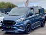 USED 2021 71 FORD TRANSIT CUSTOM 2.0 320 LIMITED DCIV ECOBLUE 183 BHP **Crew Cab - NO VAT - Only 6000 Miles** 
