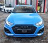 USED 2020 20 AUDI RS4 AVANT 2.9 RS 4 TFSI QUATTRO CARBON BLACK 5d 444 BHP TURBO BLUE+SPORT EXHAUST