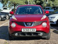 USED 2011 60 NISSAN JUKE 1.6 ACENTA PREMIUM 5d 117 BHP BLUETOOTH + AUX + REVERSING CAMERA + SAT NAV +  CLIMATE CONTROL + SPORT / NORMAL / ECO DRIVING MODES