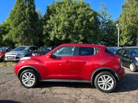USED 2011 60 NISSAN JUKE 1.6 ACENTA PREMIUM 5d 117 BHP BLUETOOTH + AUX + REVERSING CAMERA + SAT NAV +  CLIMATE CONTROL + SPORT / NORMAL / ECO DRIVING MODES