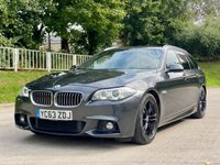 USED 2013 63 BMW 5 SERIES 2.0 520D M SPORT TOURING 5d 181 BHP 