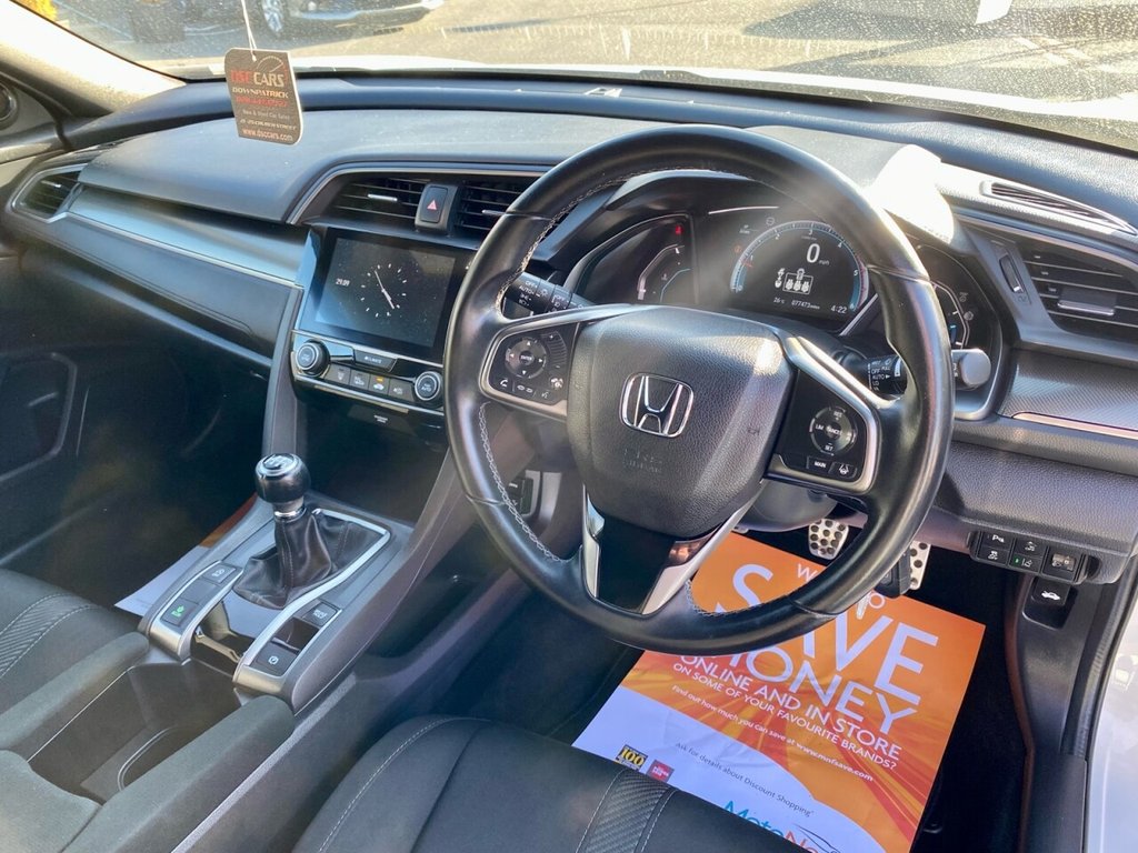 USED 2018 18 HONDA CIVIC 1.6 I-DTEC SR 5d 118 BHP SAT NAV & REVERSING CAMERA