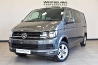 USED 2017 67 VOLKSWAGEN TRANSPORTER T6 T32 2.0 TDI 150PS HIGHLINE KOMBI LWB Comfort Dash, Twin Side Doors