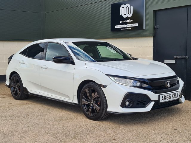 2017 66 Honda Civic 1.5 VTEC SPORT 5d 180 BHP