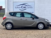 USED 2014 64 VAUXHALL MERIVA 1.4 EXCLUSIV AC 5d 118 BHP www.suffolkcarcentre.co.uk - Located at Lowestoft