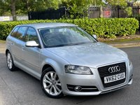 USED 2012 62 AUDI A3 1.6 SPORTBACK TDI SPORT 5d 103 BHP 