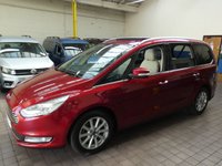 USED 2017 66 FORD GALAXY 2.0 TITANIUM X TDCI 5d 177 BHP 7 SEATS SAT NAV SUNROOF REAR VIEW CAMERA 6 MONTHS GOLD WARRANTY