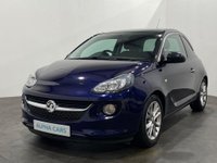 USED 2015 65 VAUXHALL ADAM 1.4 GLAM 3d 85 BHP Pearlescent blue, glass roof, 17" Technical grey alloy wheels