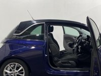 USED 2015 65 VAUXHALL ADAM 1.4 GLAM 3d 85 BHP Pearlescent blue, glass roof, 17" Technical grey alloy wheels