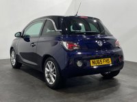 USED 2015 65 VAUXHALL ADAM 1.4 GLAM 3d 85 BHP Pearlescent blue, glass roof, 17" Technical grey alloy wheels